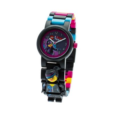 Kids LEGO Movie Wyldstyle minifigure link watch